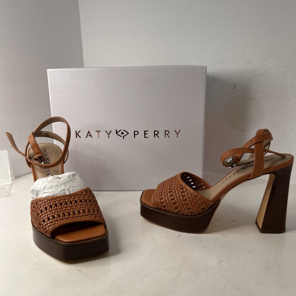 Katy Perry The Steady Ankle Strap Sandal Sz 8.5 - Picture 1 of 10